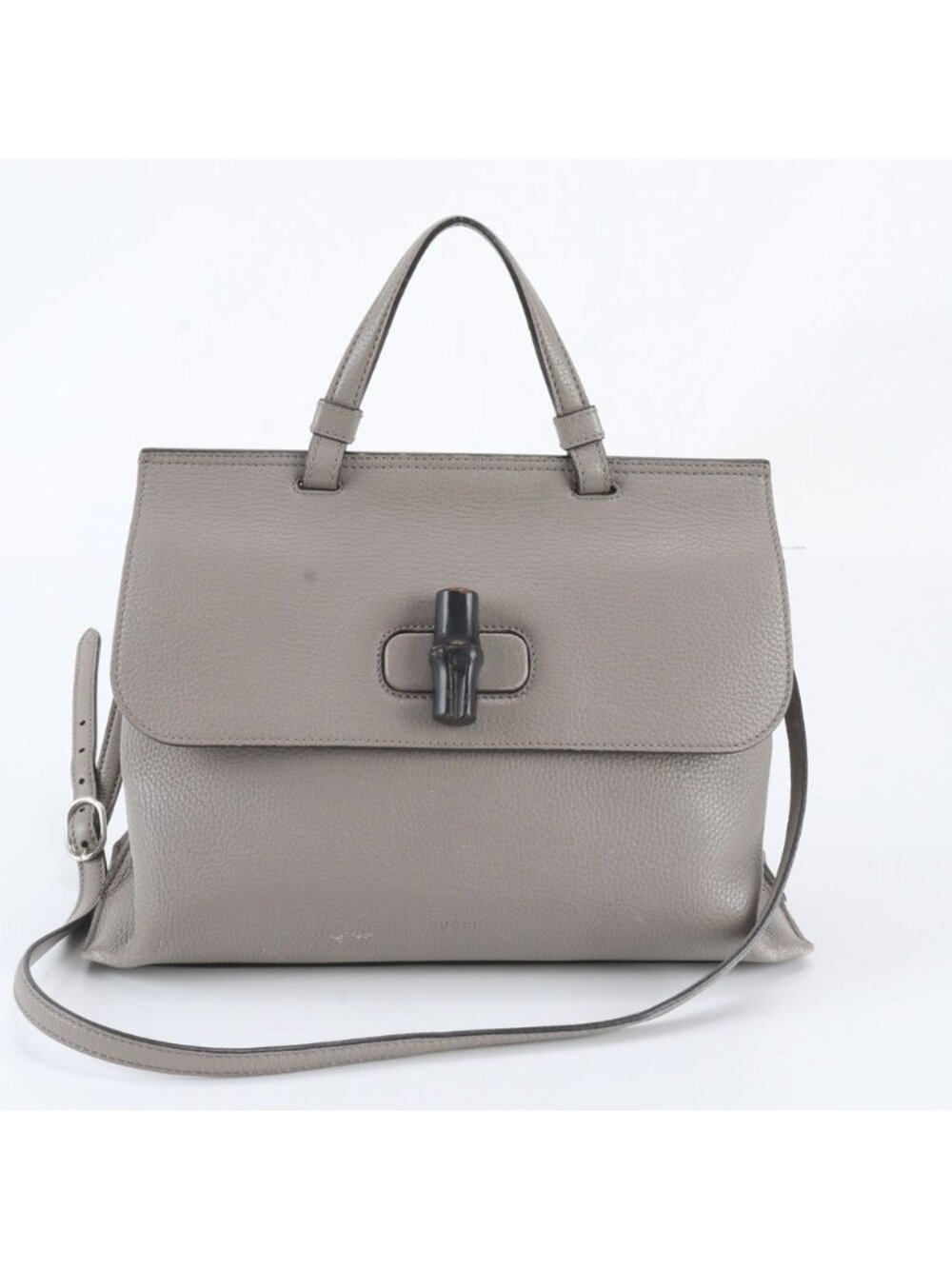 Gucci Bamboo Daily Medium Leather 2-Way Shoulder Bag